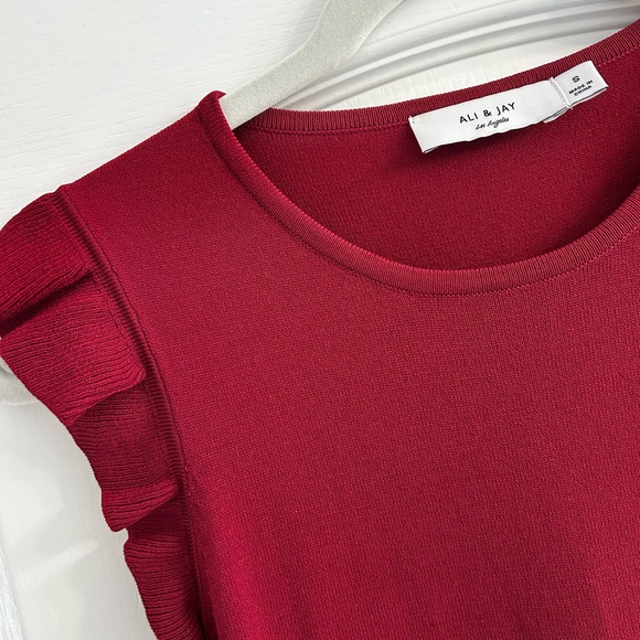 ALI & JAY Ruffle Mini Dress - Picture 3 of 4